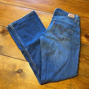 Super low rise Levi jeans